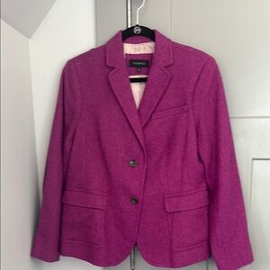 Talbots Pink Blazer Classic Suit Jacket